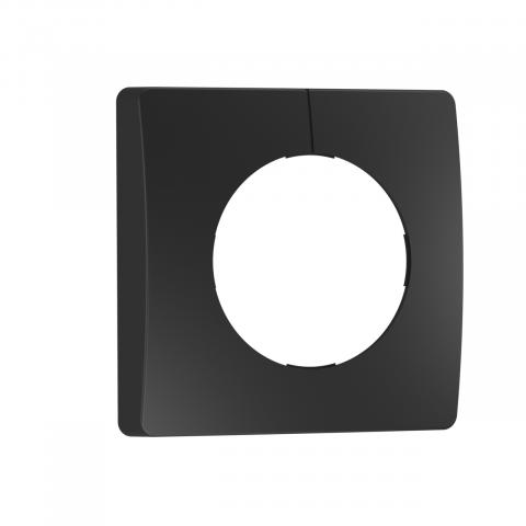  Panneau noir pour détecteur IR carré - encastré